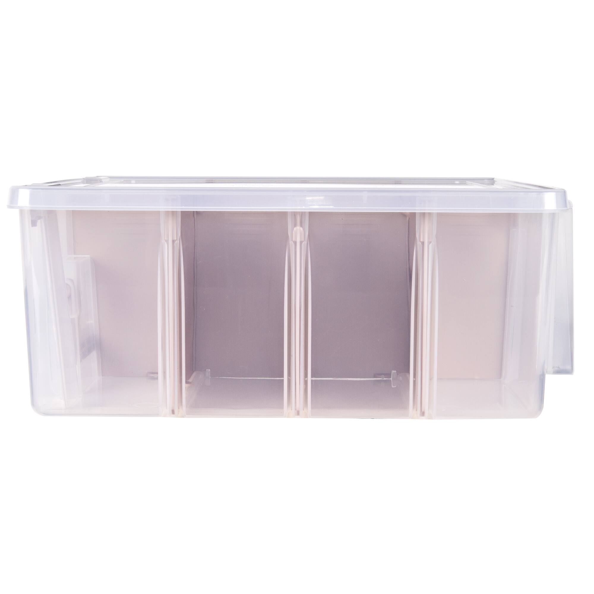 ArtBin® Rose Gold Super Satchel™ Double Deep Storage Bin with Dividers